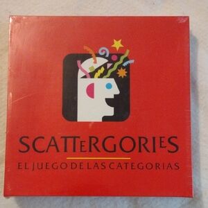 New Still in Original Plastic Wrapping Hasbro Scattergories Game SPANISH EDITION